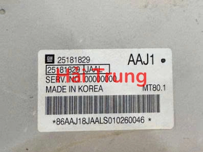 Hộp điều khiển động cơ Hộp đen ECU Lacetti Cruze Tháo Xe 25181829