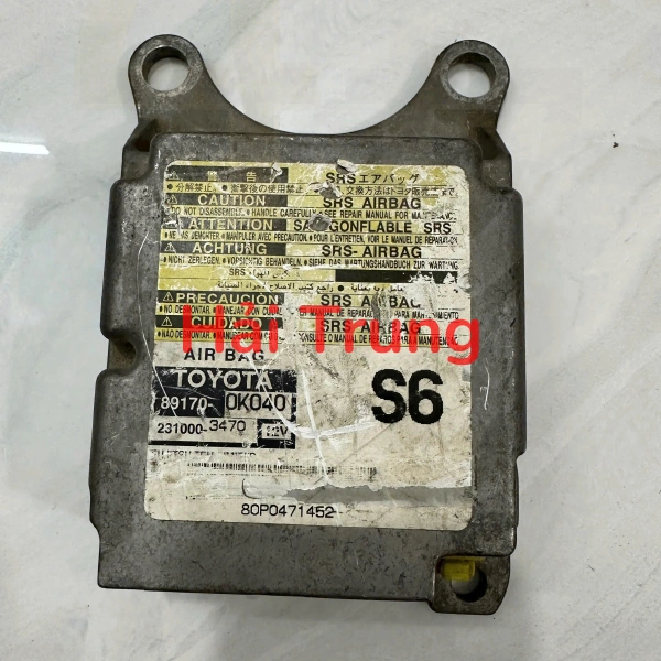 891700K040 Hộp điều khiển túi khí Toyota Hilux 2008 Tháo Xe