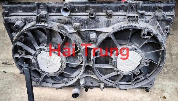 Cụm lồng quạt két nước Nissan X-Trail 2018 Tháo Xe