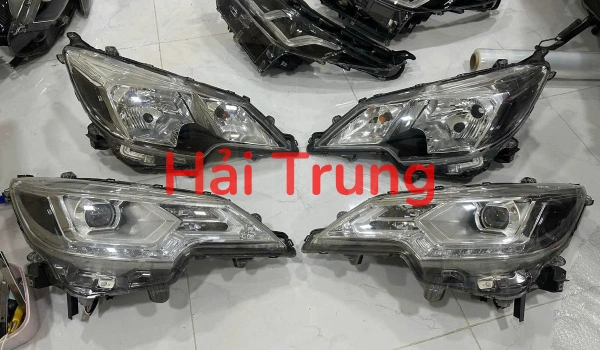 Đèn pha Mitsubishi Attrage 2020-2024 Có Led, Không Led Tháo Xe