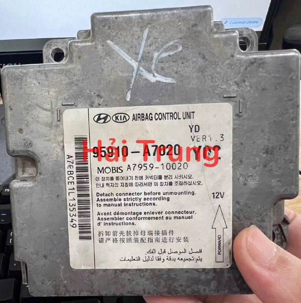 Hộp điều khiển túi khí Kia Cerato Tháo Xe 95910-A7020