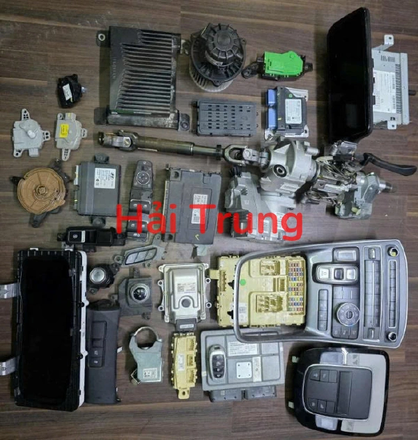 Tháo Xe Full set nổ, bộ nổ, hộp điện đầy đủ Hyundai Santafe 2022-2024 máy xăng bản full