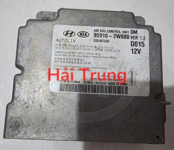 959102W880 Hộp điều khiển túi khí Hyundai Santafe 2016-2018 Tháo Xe