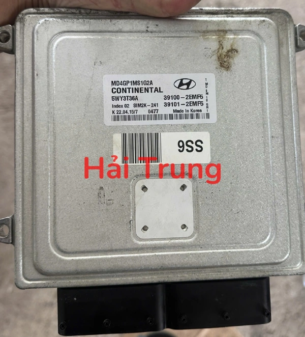 Hộp điều khiển động cơ Hộp đen ECU Hyundai Elantra 2015 Tháo Xe 39100-2EMF5