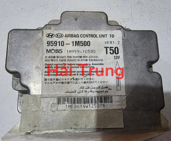 Hộp điều khiển túi khí Kia Forte Cerato 2009 đủ mã Tháo Xe 959101M200 959101M350 959101M500