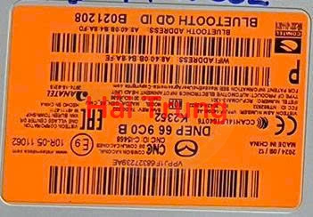 Hộp điều khiển màn hình Mazda 2 2024 Tháo Xe DNEP-66-9C0-B DNEP669C0B