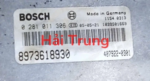 Hộp điều khiển động cơ Hộp đen Ecu Isuzu Dmax 2006 Tháo Xe 8973618930