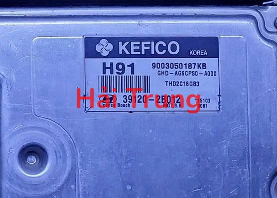 Hộp điều khiển động cơ ECU Hyundai Avante Elantra Tháo Xe 39120-2B012