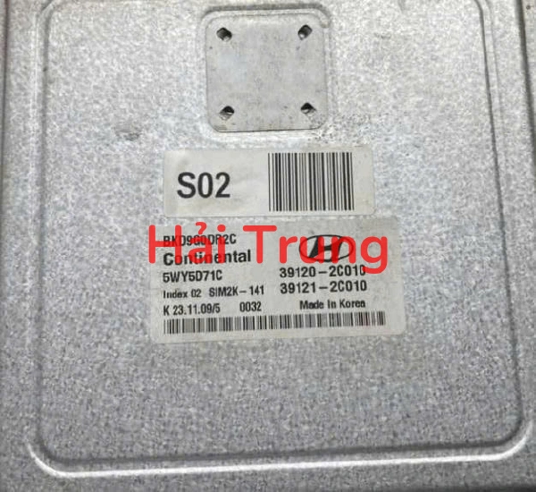 Hộp điều khiển động cơ ECU Hyundai Genesis Coupe Tháo Xe 39120-2C010 391202C010