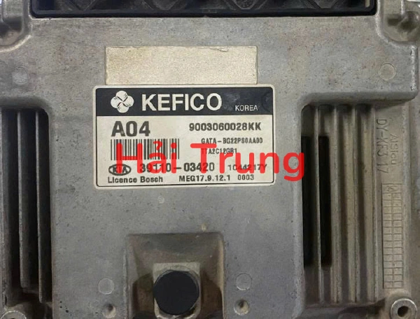 Hộp điều khiển động cơ (ECU ECM) Kia Morning Tháo Xe 39110-03420 3911003420