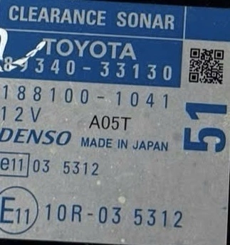 Hộp điều khiển đỗ xe Toyota Camry 2012-2018 Tháo Xe 89340-33130