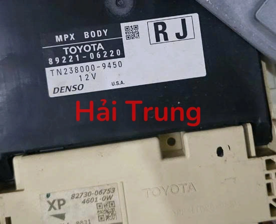 Hộp cầu trì thân xe BCM Toyota Camry 2015-2018 Tháo Xe 89221-06220