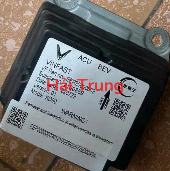 Hộp điều khiển túi khí VinFast  VF e34 Tháo Xe EEP20000609