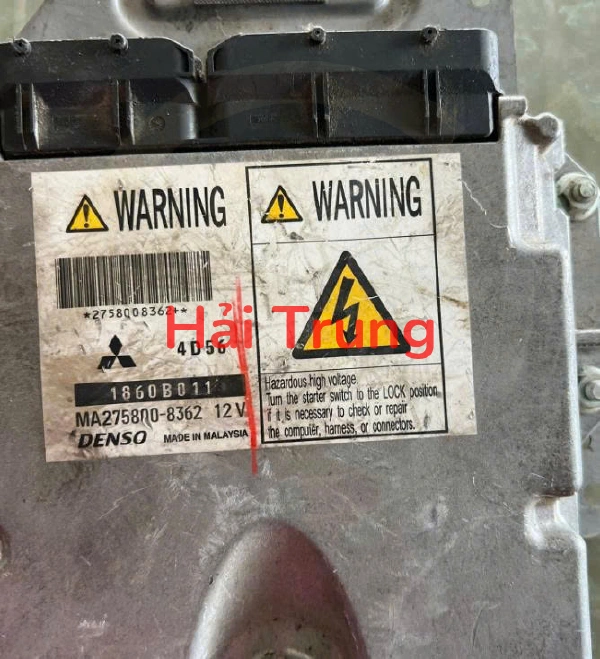 1860B011 Hộp điều khiển động cơ Hộp đen Ecu Mitsubishi Triton 2009 Tháo Xe