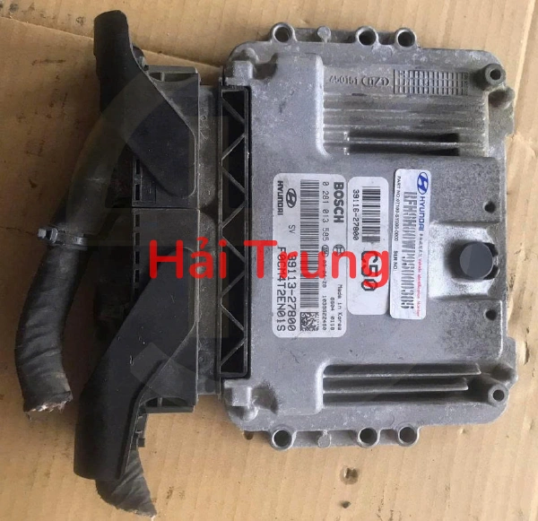 3911327800 Hộp điều khiển động cơ Ecu Hyundai Santafe 2009 2010 Tháo Xe