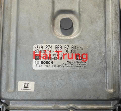 Hộp điều khiển động cơ ECU Mercedes W204 C180 Tháo Xe A2749000700