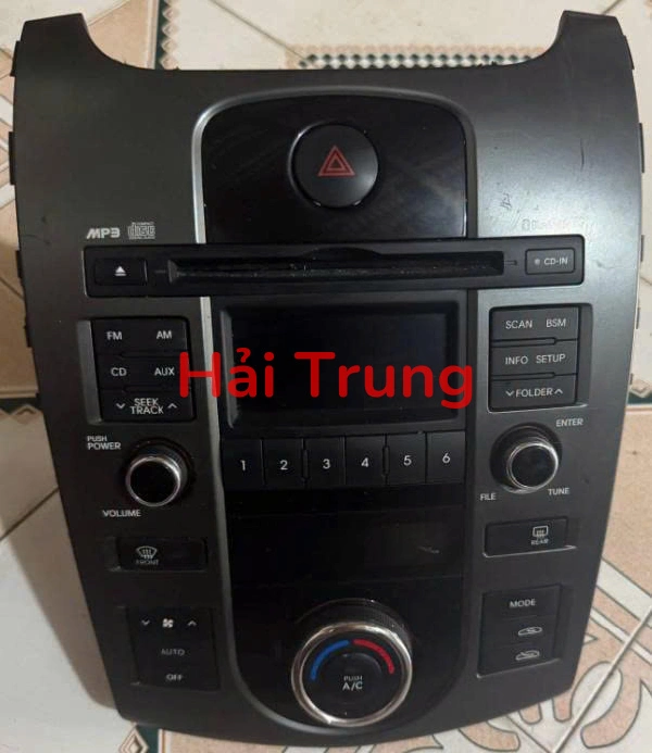 Cụm bảng điều khiển điều hòa Kia Forte Cerato 2009-2013 Tháo Xe