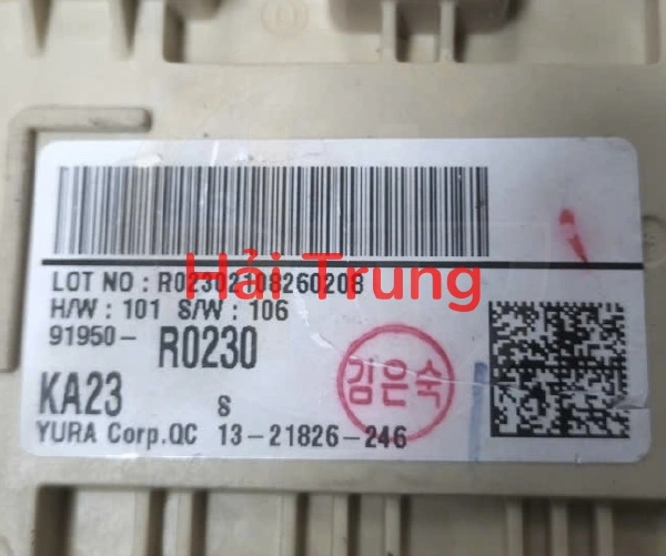Hộp cầu trì trong xe Kia Carnival 2022-2025 Tháo Xe 91950R0230