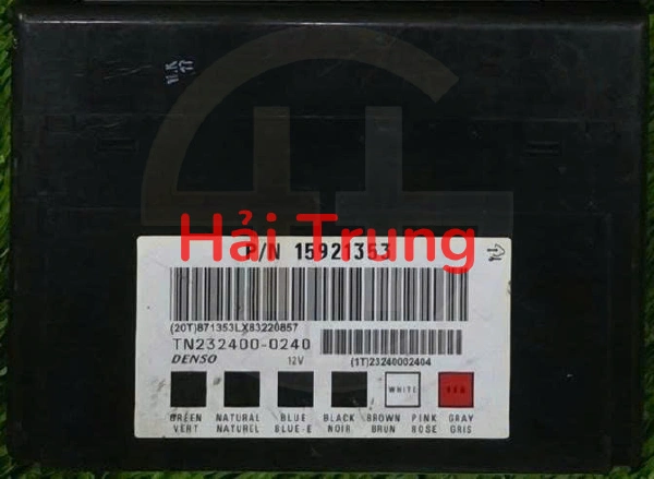 15921353 Hộp điều khiển thân xe BCM Cadillac Tháo Xe