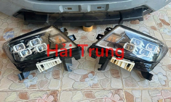 Đèn pha Nissan Navara PRO4X 2025 2026 Tháo Xe