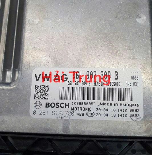 Hộp điều khiển động cơ ECU Volkswagen Tiguan, Audi A3 Tháo Xe 06L907309B