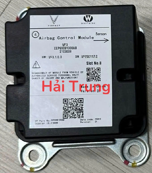 Hộp điều khiển túi khí Vinfast VF3 Tháo Xe EEP69081000AB EEP69081000AA