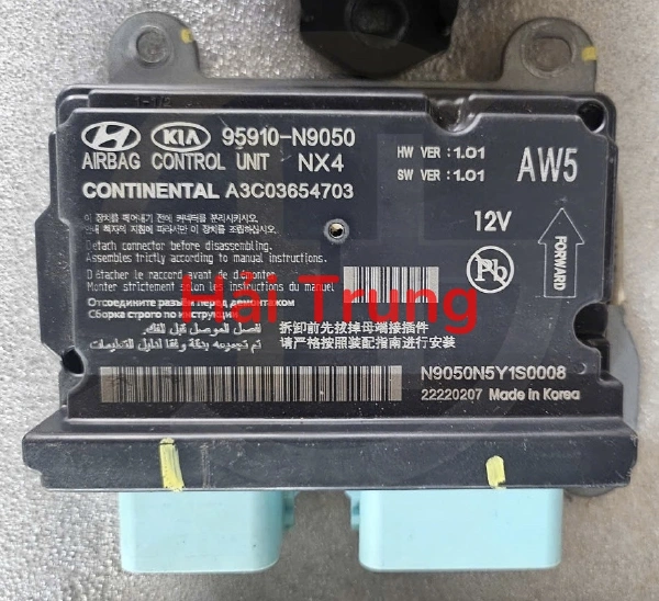 95910N0950 Hộp điều khiển túi khí Hyundai Tucson 2022-2026 Tháo Xe