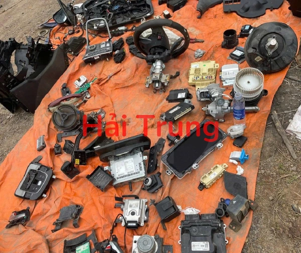 Full bộ set nổ, hộp điện Hyundai Santafe 2021 máy dầu 2 cầu Tháo Xe