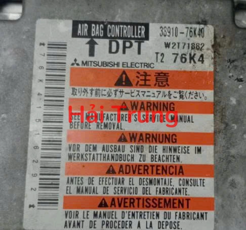 Hộp điều khiển túi khí Suzuki Grand Vitara Tháo Xe 38910-76K40 3891076K40