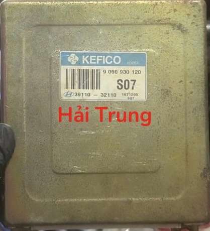 Hộp điều khiển động cơ ECU ECM Hyundai Sonata Tháo Xe 39110-32110 3911032110