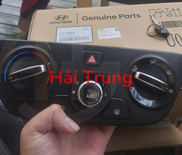 Bảng điều khiển điều hòa AC Accent 2020-2024 Tháo Xe 97250H6EB0TT6 97250H6610VCS