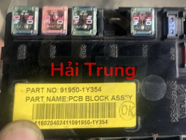 Hộp cầu trì Kia Morning 2011-2015 Tháo Xe 919501Y354