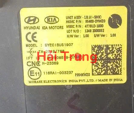 Hộp IBU + SMK Kia Carens 2025 2026 2027 Bãi Tháo 95400-DYWZ0 95400DYWZ0