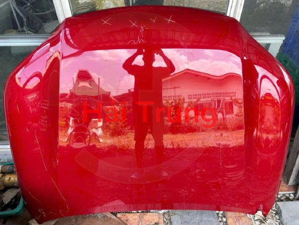 Nắp capo Toyota Fortuner 2016-2021 màu đỏ Tháo Xe