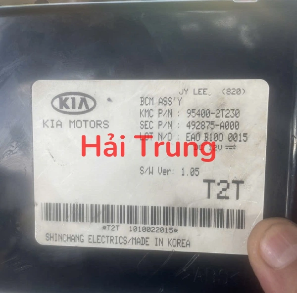 Hộp điều khiển thân xe BCM Kia Optima Tháo Xe 95400-2T230 954002T230