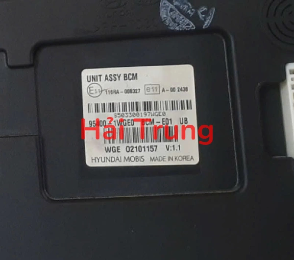 Hộp điều khiển thân xe BCM Kia Rio Tháo Xe 95400-1WGE0 954001WGE0