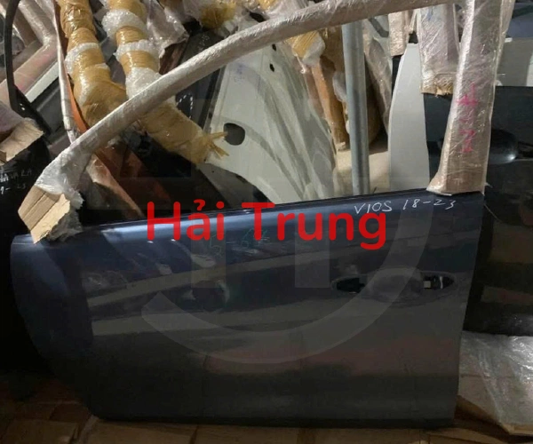 Cánh cửa trước Toyota Vios 2018-2023 Màu Đen Tháo Xe Zin keo chỉ