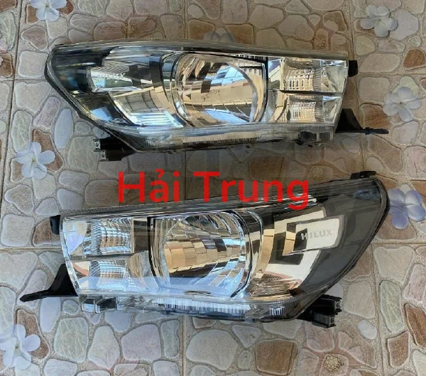 Đèn pha Toyota Hilux bản thường, bản led Tháo Xe