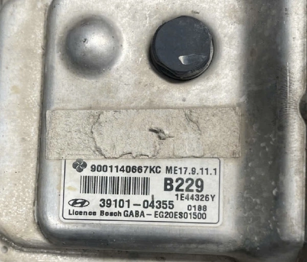 Hộp ECU Kia Morning Tháo Xe 39101-04355