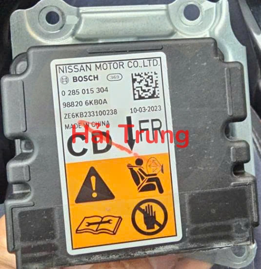 Hộp điều khiển túi khí Nissan Navara NP30 Tháo Xe 988206KB0A 98820-6KB0A
