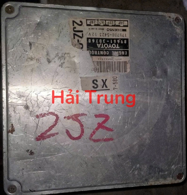 8966130760 Hộp điều khiển động cơ Ecu Toyota Crown 2JZ Tháo Xe
