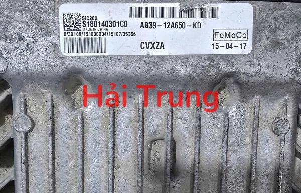 Hộp điều khiển động cơ ECU ECM Ford Ranger, Mazda BT50 2012-2020 Tháo Xe AB3912A650KD