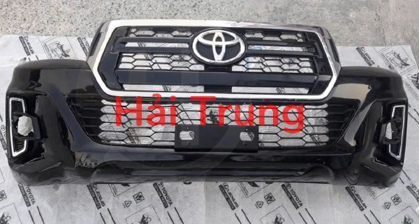 Cản trước liền cụm ca lăng, lưới gió Toyota Hilux 2018-2020 Tháo Xe