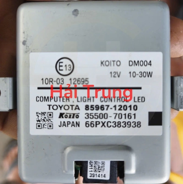 Hộp điều khiển đèn pha Toyota Camry Tháo Xe 85967-12010