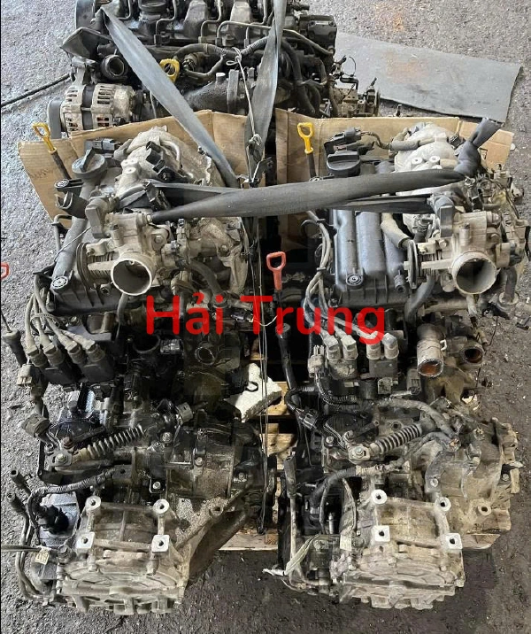 Máy tổng thành Hyundai Santafe 2009 2010 Tháo Xe