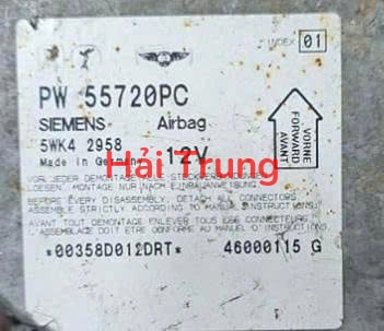 Hộp điều khiển túi khí Bentley Arnage Tháo Xe 55720PC