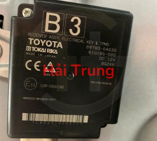 Ăng ten chìa khóa mở cửa Toyota Corolla Cross Tháo Xe