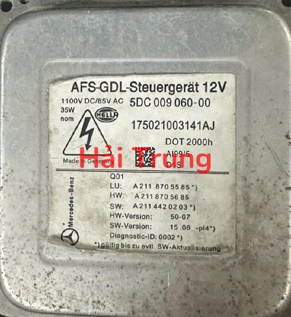Hộp điều khiển đèn pha Balat Mercedes E-Class W211 S211 Tháo Xe A2118705585