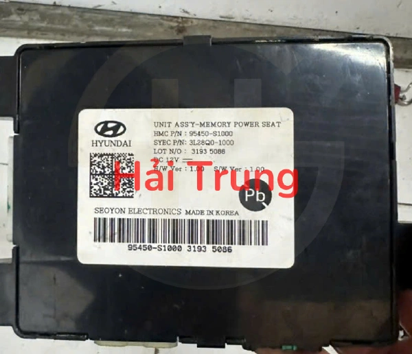 Hộp điều khiển ghế Hyundai Santafe 2020 2021 2022 Tháo xe 95450S1000