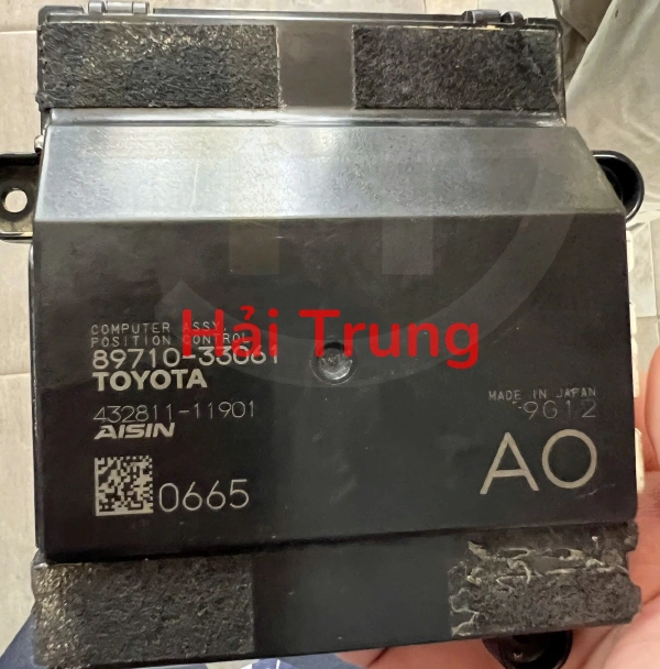 Hộp điều khiển ghế  Toyota Camry Tháo Xe 89710-33061